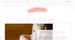 Desktop Screenshot of mysparklinglife.com